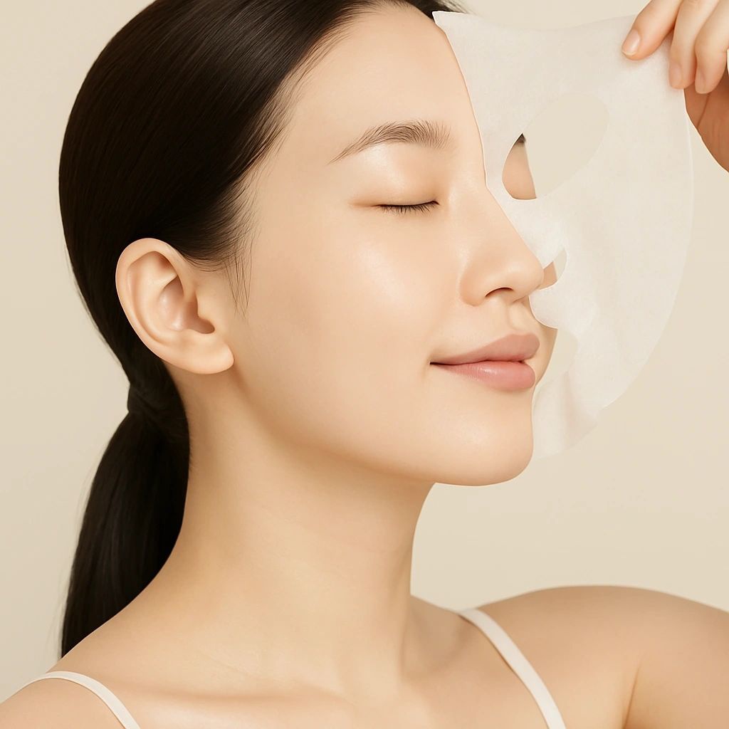 OLYVIA skincare model